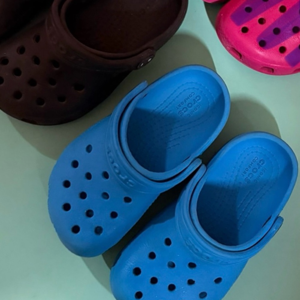 Crocs Clog Sandals Blue-Toddler